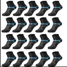 3 Pairs Men's Socks Hiking Black Sports Basketball Socks Casual Soft Running Summer Absorb Sweat Breathable Male Sokken Gifts