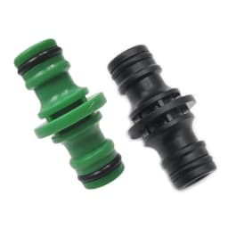2 Way Garden Hose Connector Joiner Male Coupler Water Pipe Tap Male 1/2' Watering Equipment Garden Watering Hose Connector