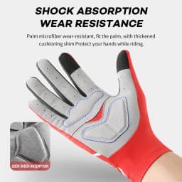 Vilico Professional Outdoor Cycling Gloves With Sensitive Touch Screen Shock Absorption Anti Slip Wear-resistant Riding Gloves
