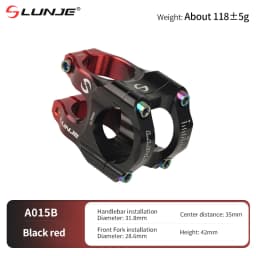 MTB Road Bike Stem CNC Mountain Bicycle Bridge 31 8 Short Road Bike Power High Strength Climbing Riser 45mm Mtb Power