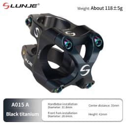 MTB Road Bike Stem CNC Mountain Bicycle Bridge 31 8 Short Road Bike Power High Strength Climbing Riser 45mm Mtb Power