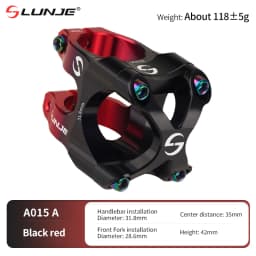 MTB Road Bike Stem CNC Mountain Bicycle Bridge 31 8 Short Road Bike Power High Strength Climbing Riser 45mm Mtb Power