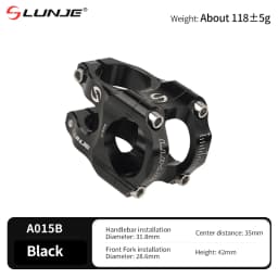 MTB Road Bike Stem CNC Mountain Bicycle Bridge 31 8 Short Road Bike Power High Strength Climbing Riser 45mm Mtb Power