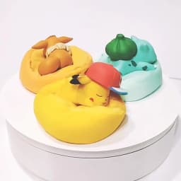 Pokemon Anime Pikachu Eevee Poket Gift Pokemon Starry Dream Series Action Figures Bulbasaur Snorlax Monster Model Ornaments Toy