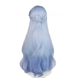 Anime Robin Cosplay Wig 96cm Long Blue Mixed Color Gradient Wigs Honkai Star Rail Wig Heat Resistant Synthetic Hair