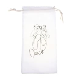 Portable Mesh Dance Bag Breathable Shoes Storage Pouch Girls Ballet Organizer Bags Shoe Pouches Bag Drawstring Dance Shoes Pouch