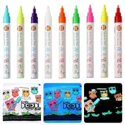 Colorful Luminous Pen Hand Painting DIY Glowing in the Dark Marker Pen Creative Student Personalized Luminous Graffiti