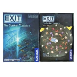 Exit Card Game The Abandoned Cabin The Haunted Roller Coaster Dead Man on The Orient Express The House of Riddles Board Deck