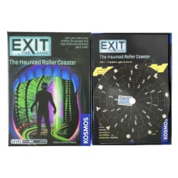 Exit Card Game The Abandoned Cabin The Haunted Roller Coaster Dead Man on The Orient Express The House of Riddles Board Deck