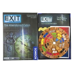 Exit Card Game The Abandoned Cabin The Haunted Roller Coaster Dead Man on The Orient Express The House of Riddles Board Deck