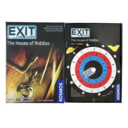 Exit Card Game The Abandoned Cabin The Haunted Roller Coaster Dead Man on The Orient Express The House of Riddles Board Deck