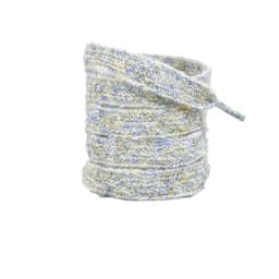 Cool 1.8cm Wide Plush Big Fat Flat Single-layer Colorful Mohair Shoelaces Fluffy Fuzzy Sneaker Lace for Women Lady Shoes String