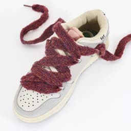 Cool 1.8cm Wide Plush Big Fat Flat Single-layer Colorful Mohair Shoelaces Fluffy Fuzzy Sneaker Lace for Women Lady Shoes String