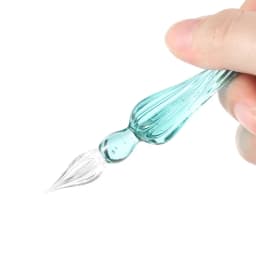 1PC Vintage Glass Dip Dipping Pen Art Painting Supplies Filling Ink Signature Calligraphy Fountain Pen