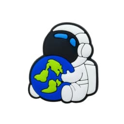 1/16pcs PVC Spaceship Shoe Charms Cartoon Astronaut Cool UFO ET Shoe Accessories Decorations Pins for Men Boy Kids Sandal Gifts