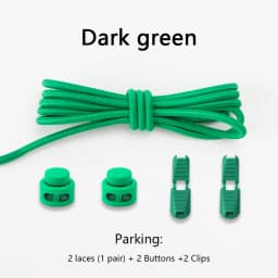Men and Women No Tie Shoe Laces Spring Button Up Elastic Shoelaces Shoe Accessories Sneakers Classics Solid Color Shoelace
