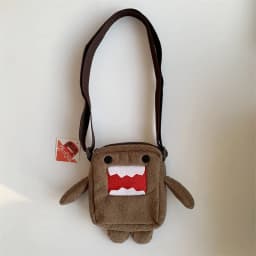 Domo Kun Mini Crossbody Bags for Women Men Kids Cute Small Shoulder Messenger Bag Anime Kawaii Phone Bag