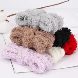 1 Pairs Plush Lacing Furry Fluffy Shoelaces Round Plush Shoelaces Replacement Sports Shoes Laces Round Shoelaces