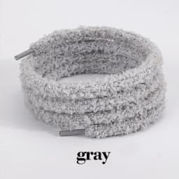 1 Pairs Plush Lacing Furry Fluffy Shoelaces Round Plush Shoelaces Replacement Sports Shoes Laces Round Shoelaces