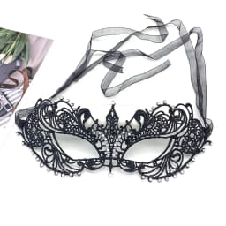 New Women Hollow Lace Face Mask Masquerade Sexy Cosplay Prom Party Props Costume Mask Nightclub Halloween Black Eye Mask