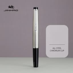 Limited MAJOHN B32 Metal Strive Piston Fountain Pen with Butterfly F Tip Iridium Writing Ink Pen PK JINHAO 59 School Supplies