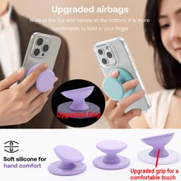 Grippopso Pop Magnetic Cellphone Grip Socket Holder Stand NEW Silicone Griptok For Magsafe Accessories Smart Phone Bracket
