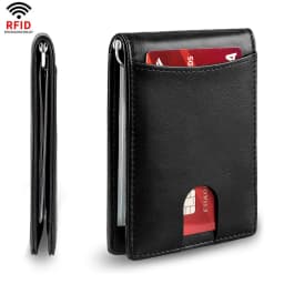 Rfid Credit Card Holder Men Wallets Money Clip Luxury Slim Thin Mini Wallet Business Male Small Short Minimalist Billfold Vallet