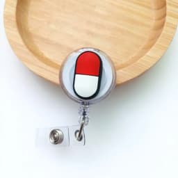 Doctor Nurse Cute Cartoon Retractable Badge Reel ID Lanyard Name Tag Card Badge Holder Reels Keychain Card Holder Accessories