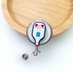 Doctor Nurse Cute Cartoon Retractable Badge Reel ID Lanyard Name Tag Card Badge Holder Reels Keychain Card Holder Accessories