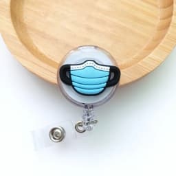 Doctor Nurse Cute Cartoon Retractable Badge Reel ID Lanyard Name Tag Card Badge Holder Reels Keychain Card Holder Accessories