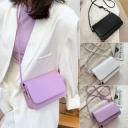 Women Acrylic Chain Crossbody Bags Trend Vintage Fashion Female Shoulder Tote Bag Lady Leather Handbag