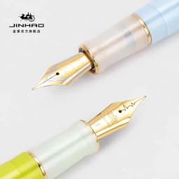 Jinhao 100 Centennial Fountain Pen Resin Luxury Pens Green Color F/M Classic Nib Writing Pen Stationery Office School Supplies