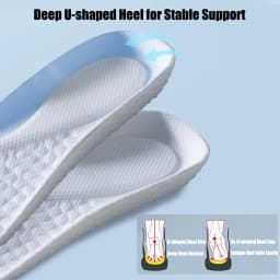 EVA Sport Orthopedic Insoles for Shoes Sole Shock Absorption Breathable Cushion Running Insoles for Feet Man Women Shoe Pads