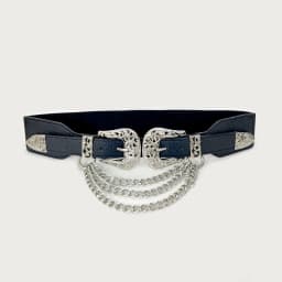 Designer Belts For Women High Quality Luxury Tassel Gold Chain Punk Y2K Silver Stretch Cummerbunds Elastic Waistband Corset