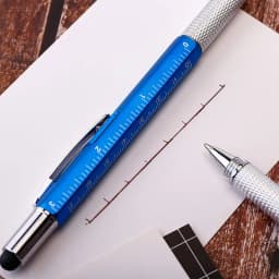 16Pcs Multitool Ballpoint Pens Cool Tools Gadget for Dad Pocket Multi Tool for Woodworker Carpenter Construction