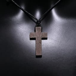 Various Styles Catholic Cross Necklace Jesus Christ Pendant Choker Retro Jewelry Style Natural Wood Necklace Wholesale Amulet