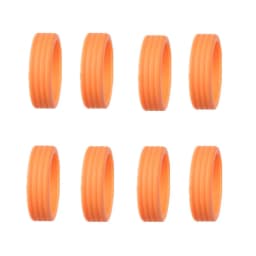 8pcs Luggage Wheels Protector Silicone Wheel Caster Shoes Travel Luggage Suitcase Guard Cover Accessories