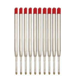 5/10/20Pcs Ballpoint Pen Refill For Parker Pens Medium Point L:3.9 In Black Ink Rods Refill Writing Office Stationery Supplies