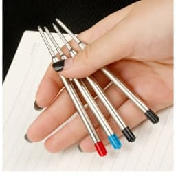 5/10/20Pcs Ballpoint Pen Refill For Parker Pens Medium Point L:3.9 In Black Ink Rods Refill Writing Office Stationery Supplies
