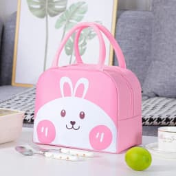 Cartoon Lunch Bag Portable Cute Pet Lunch Bag Oxford Cloth Thickened Insulation Bag Fresh Handheld Ice Pack Lunch Box Bag