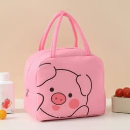 Cartoon Lunch Bag Portable Cute Pet Lunch Bag Oxford Cloth Thickened Insulation Bag Fresh Handheld Ice Pack Lunch Box Bag