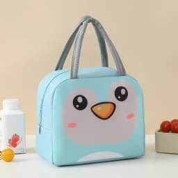 Cartoon Lunch Bag Portable Cute Pet Lunch Bag Oxford Cloth Thickened Insulation Bag Fresh Handheld Ice Pack Lunch Box Bag