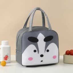 Cartoon Lunch Bag Portable Cute Pet Lunch Bag Oxford Cloth Thickened Insulation Bag Fresh Handheld Ice Pack Lunch Box Bag