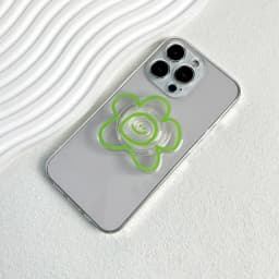 Original design expression flower mobile phone holder Popular Socket grip Foldable lazy stand Simple style