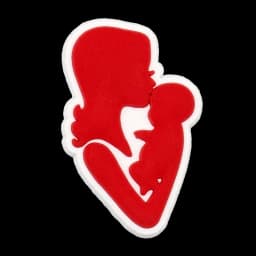1PCS Red Style Shoe Charms Accessories Red Heart Car Lobster Shoe Buckle Decoration Pin for Clog Women Men Shoe Pendant Jean Set