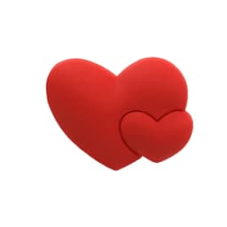 1PCS Red Style Shoe Charms Accessories Red Heart Car Lobster Shoe Buckle Decoration Pin for Clog Women Men Shoe Pendant Jean Set