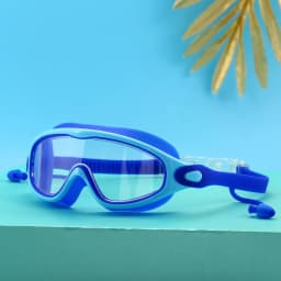 Children's Swimming Goggles High-Definition Waterproof Anti-Fog Large-Frame Diving Goggles for Boys and Girls