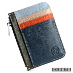 Small Men's Wallet Genuine Leather Credit Card Holder With Zipper Coin Pocket Mini Purse For Women Driver's License ID Slot