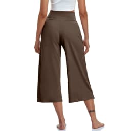 Summer Sports Pants Women'S Elastic High Waisted Casual Pants 3/4 Long Pants Solid Color Slim Fit Capris Yoga Pants Jogging Pant