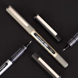 Uni Ball Gel Ink Pen Straight Liquid Ballpoint Pens Set UB-150 0.5/0.38mm Black Blue Red Ink Office School Stationery Suppplies